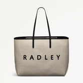 Black Large Open Top Tote Bag | Radley London on sale