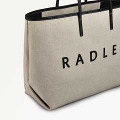 Black Large Open Top Tote Bag | Radley London on sale