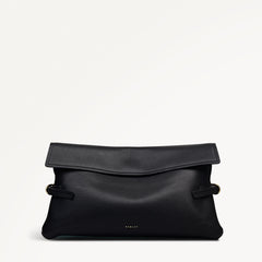 Black Large Flapover Clutch Bag | Radley London online