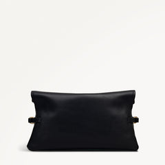 Black Large Flapover Clutch Bag | Radley London online