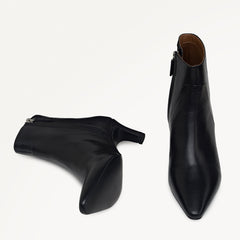 Black Clean Curve Heel Boot | Radley London Women