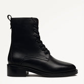 Black Clean Military Lace Up Boot | Radley London sale
