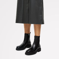 Black Chunky Square Toe Chelsea Boot | Radley London for sale