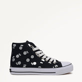 Black Canvas Spot Trainer | Radley London US