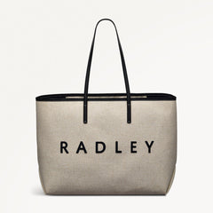 Black Large Open Top Tote Bag | Radley London on sale