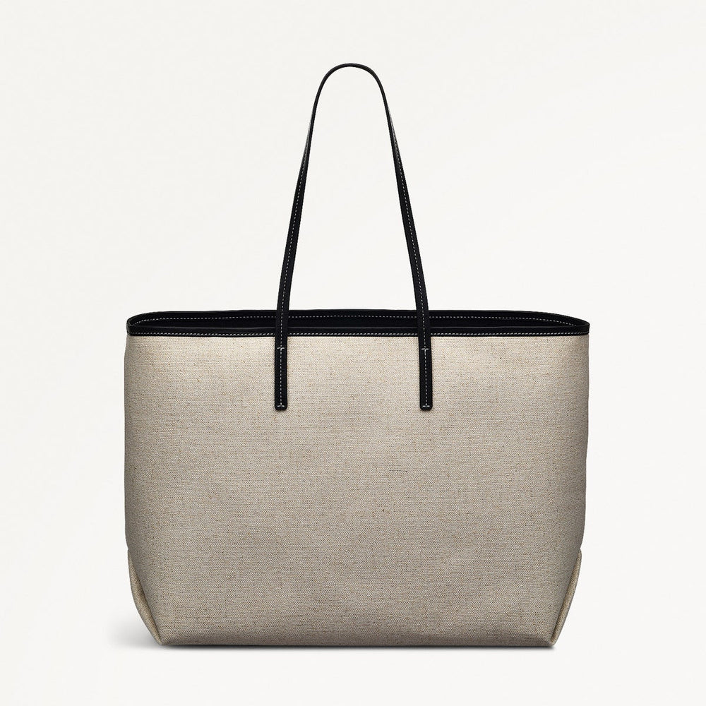 Black Large Open Top Tote Bag | Radley London on sale