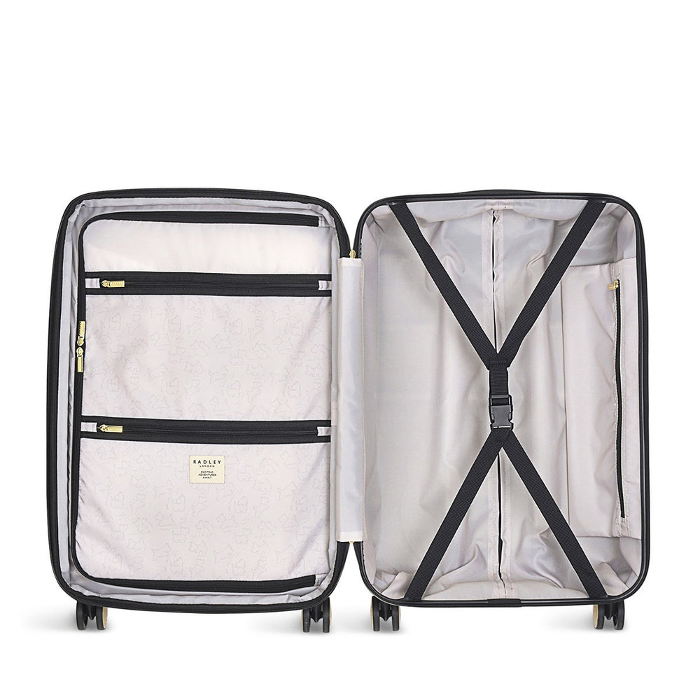 Black 4 Wheel Medium Suitcase | Radley London US