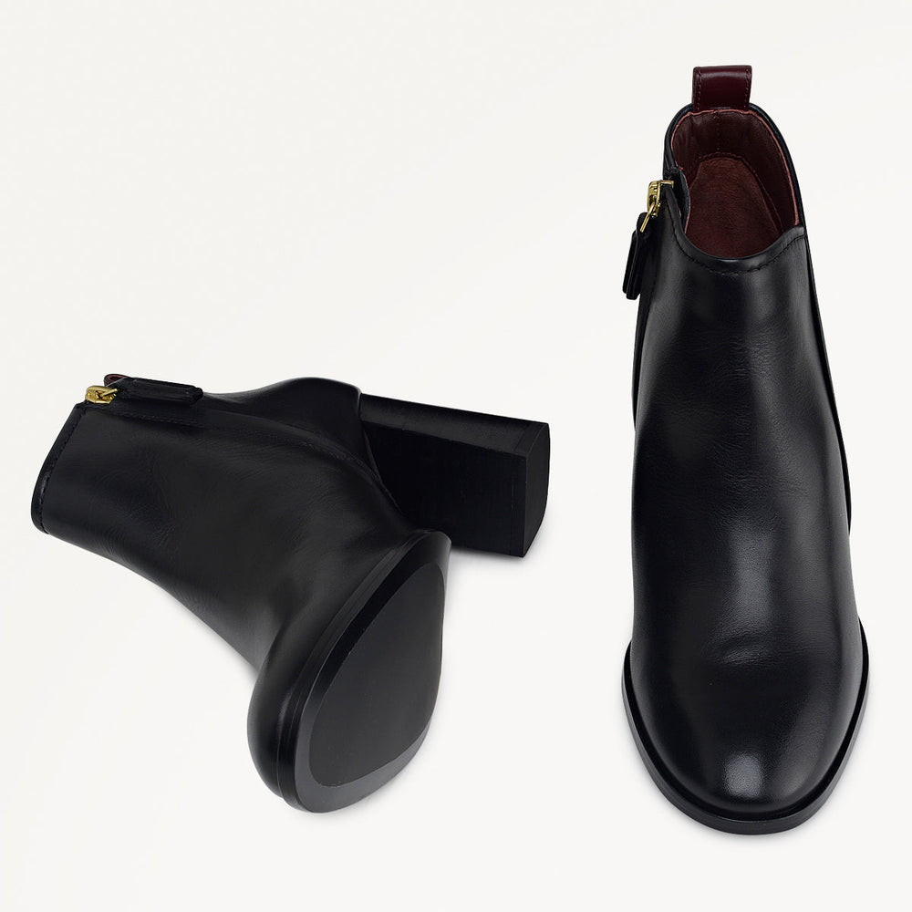Black Curve Bootie | Radley London online