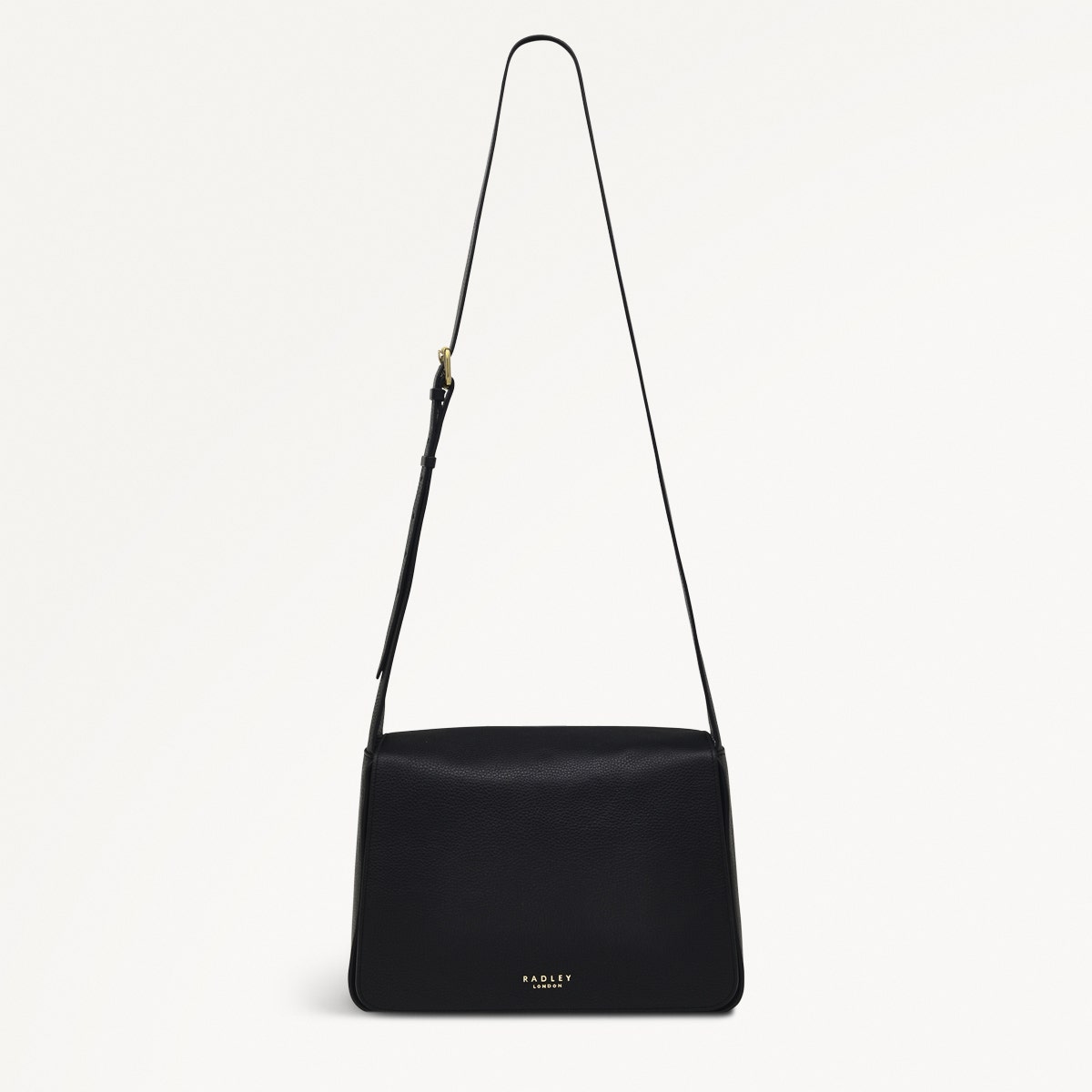 Black Large Flapover Cross Body Bag | Radley London for sale