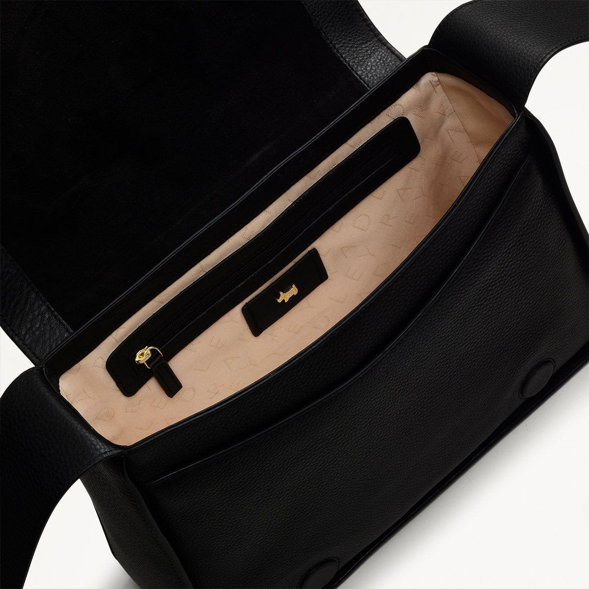 Black Large Flapover Cross Body Bag | Radley London for sale