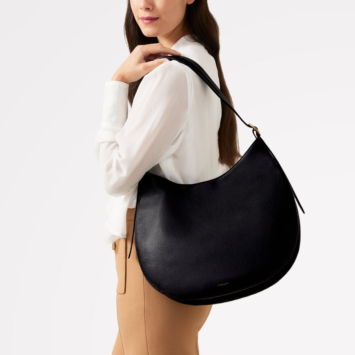 Black Large Open Top Shoulder Bag | Radley London outlet