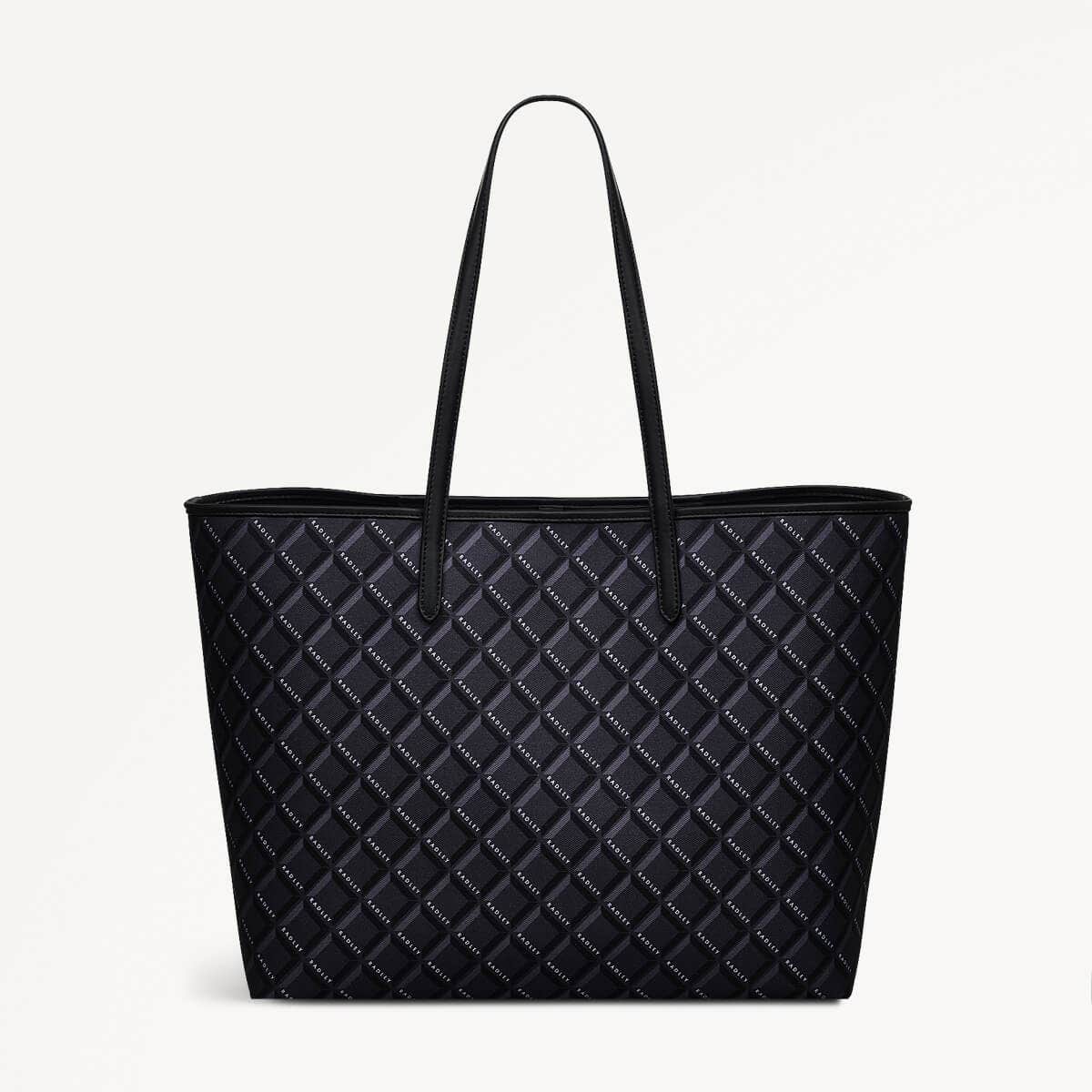 Black Large Open Top Tote Bag | Radley London on sale