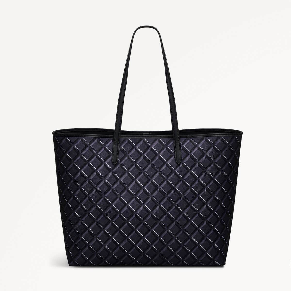 Black Large Open Top Tote Bag | Radley London on sale