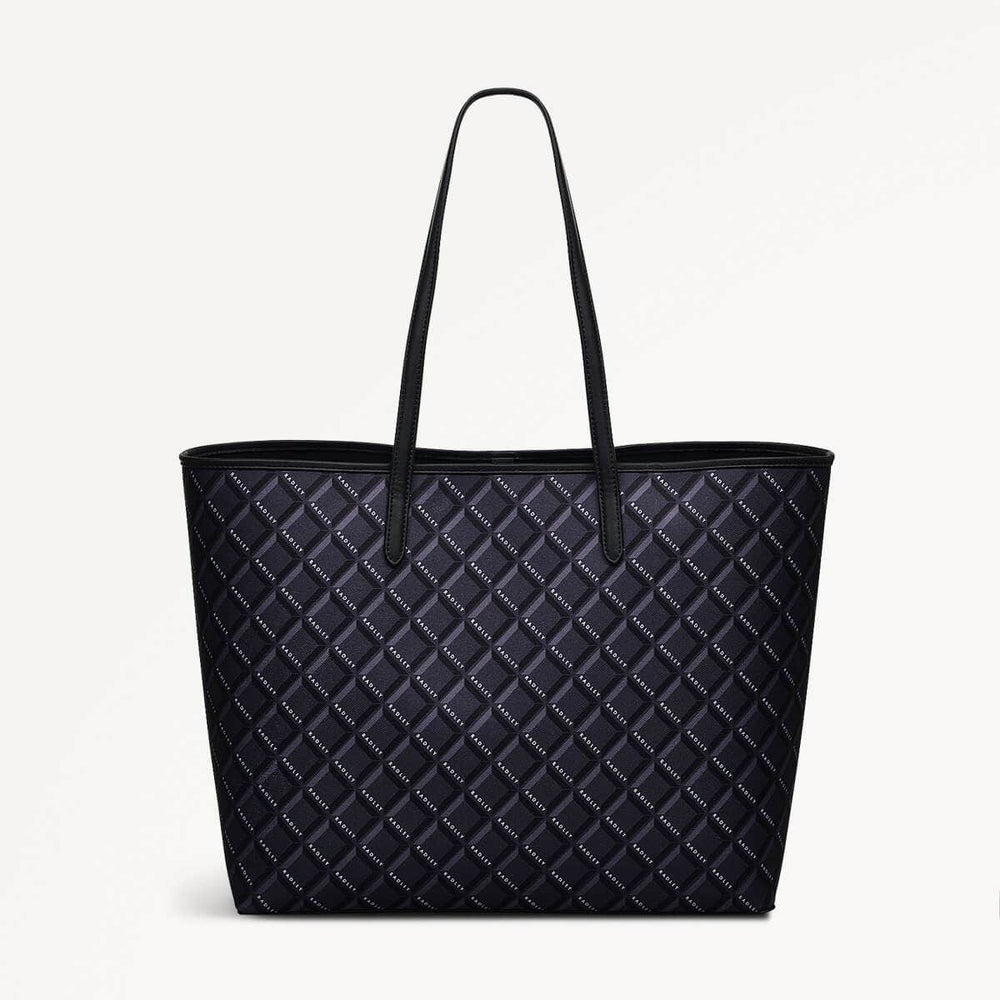 Black Large Open Top Tote Bag | Radley London on sale