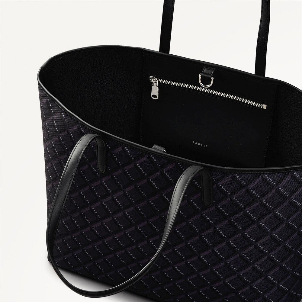 Black Large Open Top Tote Bag | Radley London on sale