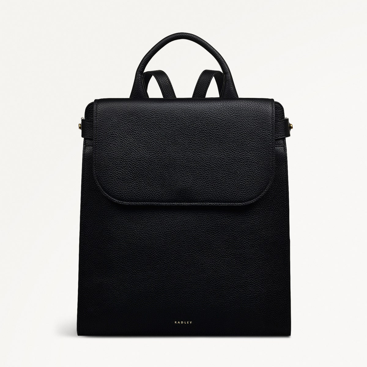 Black Large Flapover Backpack | Radley London sale
