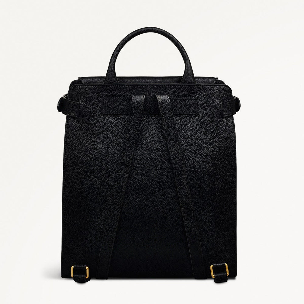 Black Large Flapover Backpack | Radley London sale