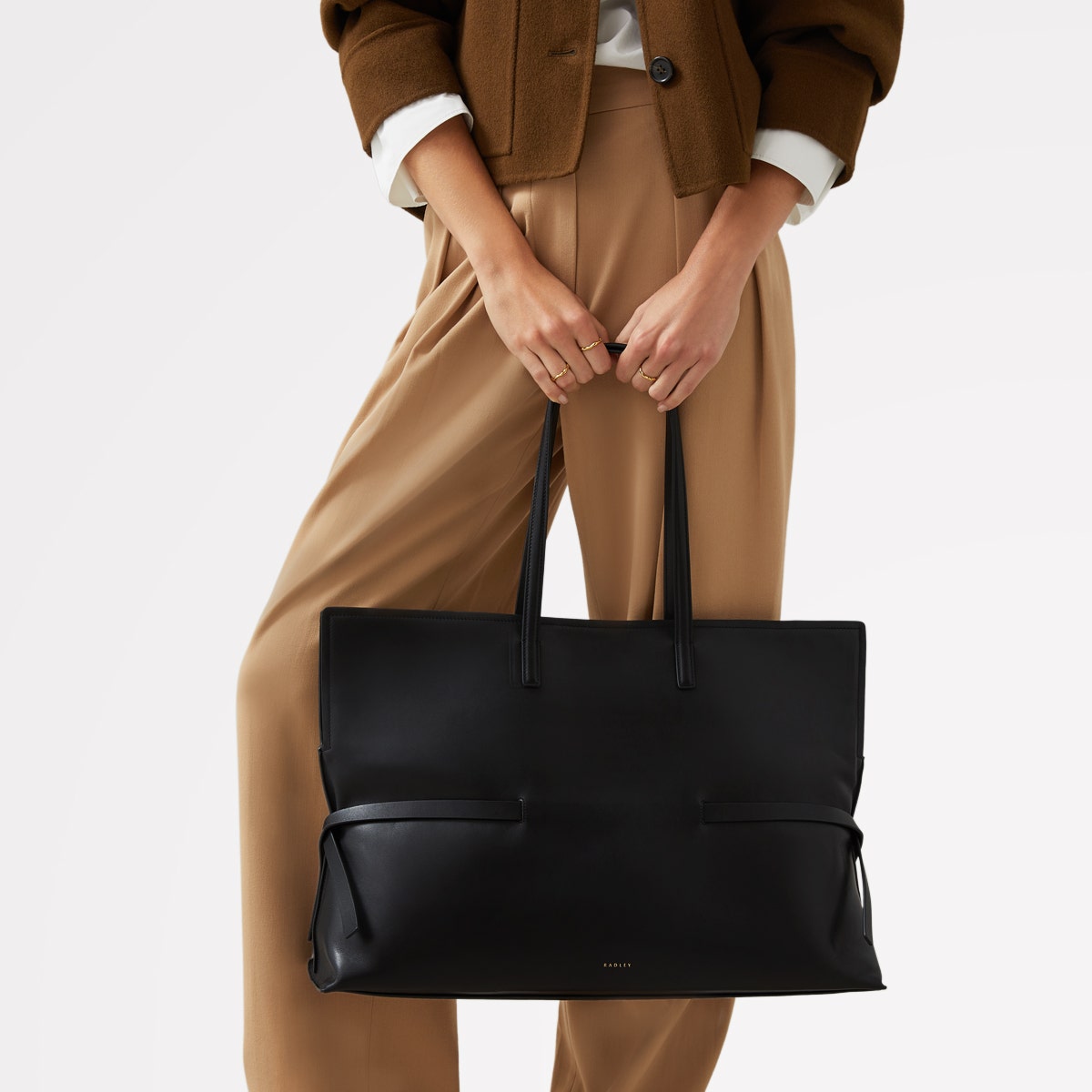 Black Large Open Top Shoulder Bag | Radley London sale