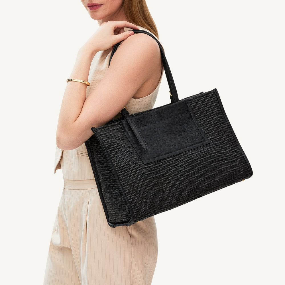 Black Large Open Top Tote Bag | Radley London discount