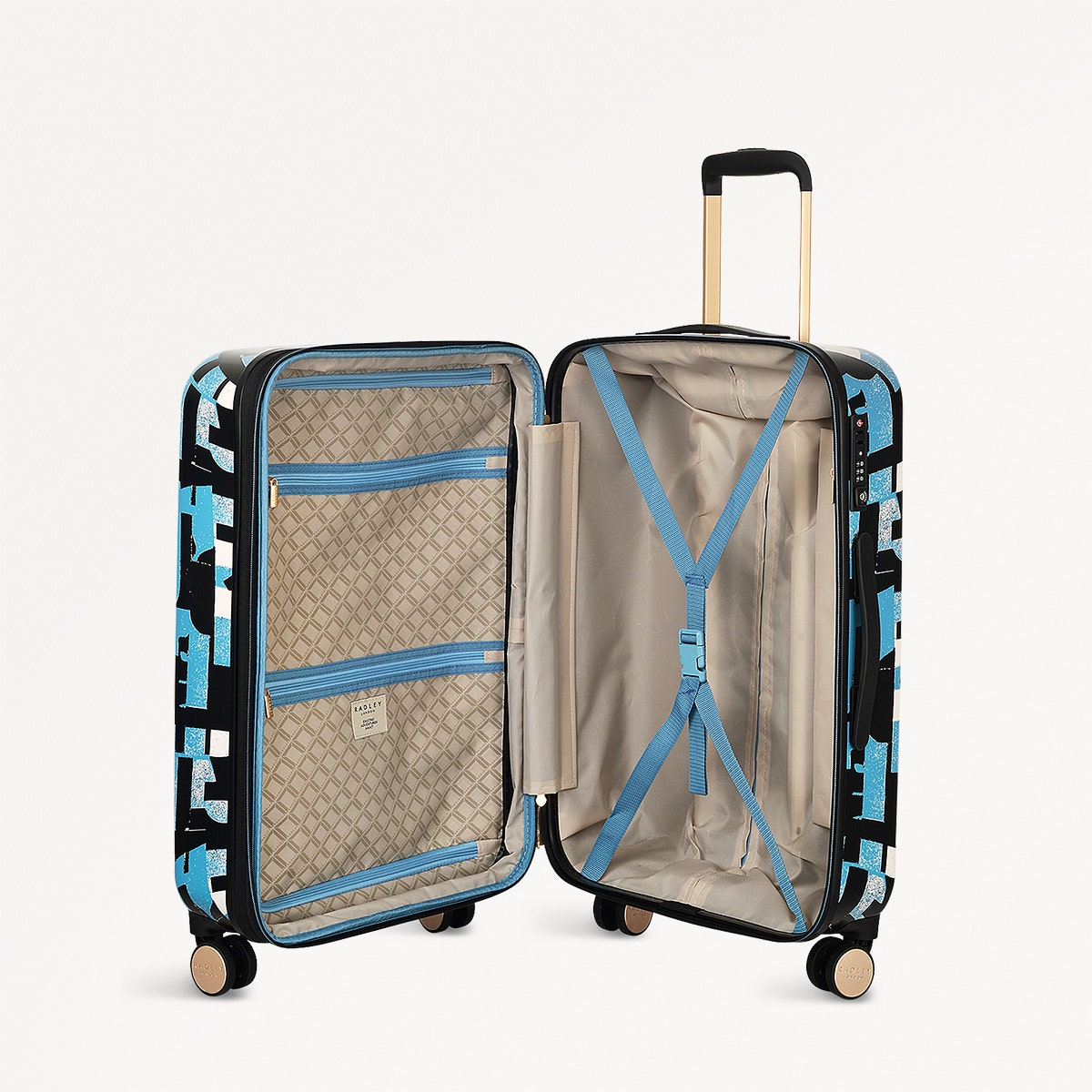 Azure 4 Wheel Medium Suitcase | Radley London online