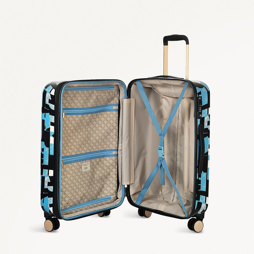 Azure 4 Wheel Medium Suitcase | Radley London online