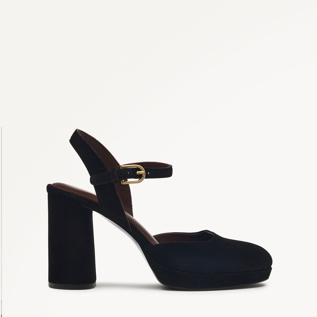 Black 2-Part Platform Heel | Radley London on sale