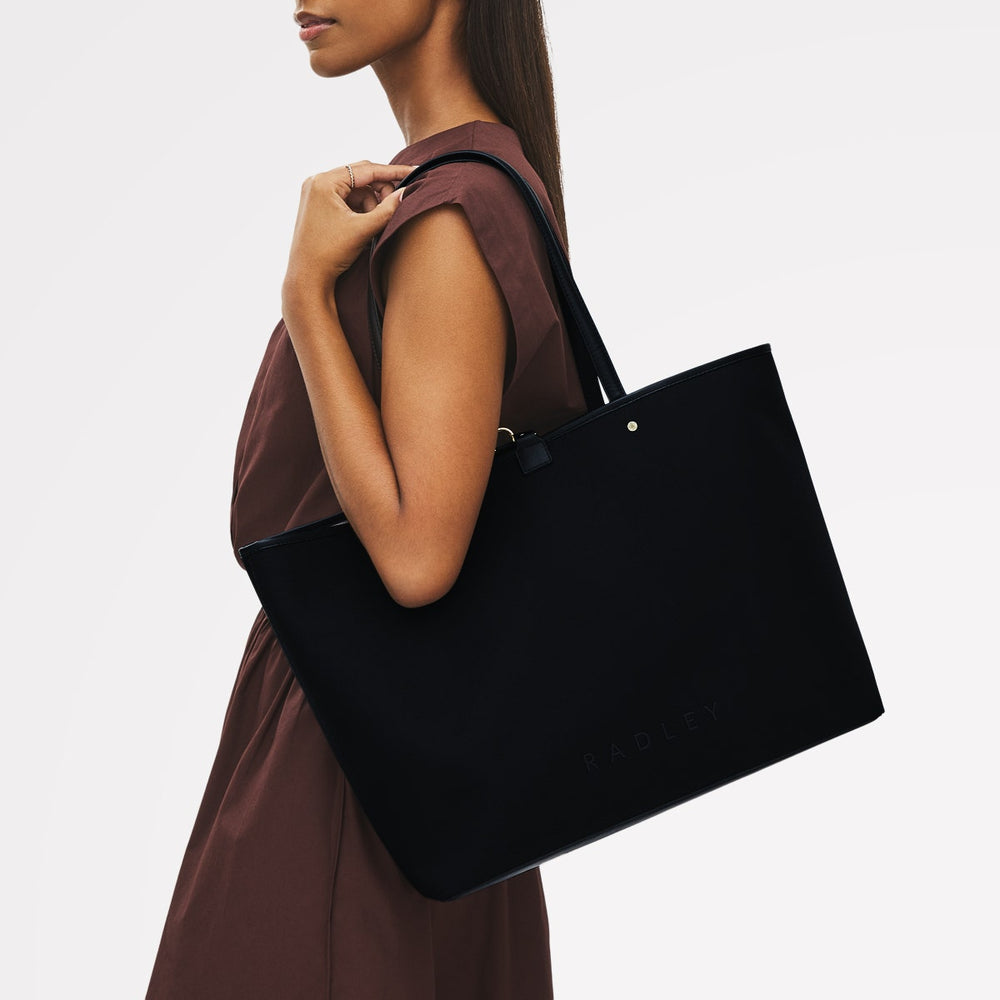 Black Large Open Top Tote Bag | Radley London Women