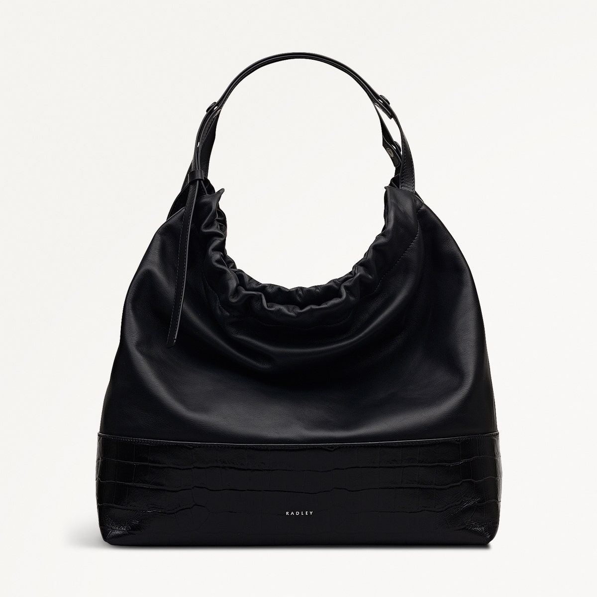 Black Large Drawstring Shoulder Bag | Radley London outlet