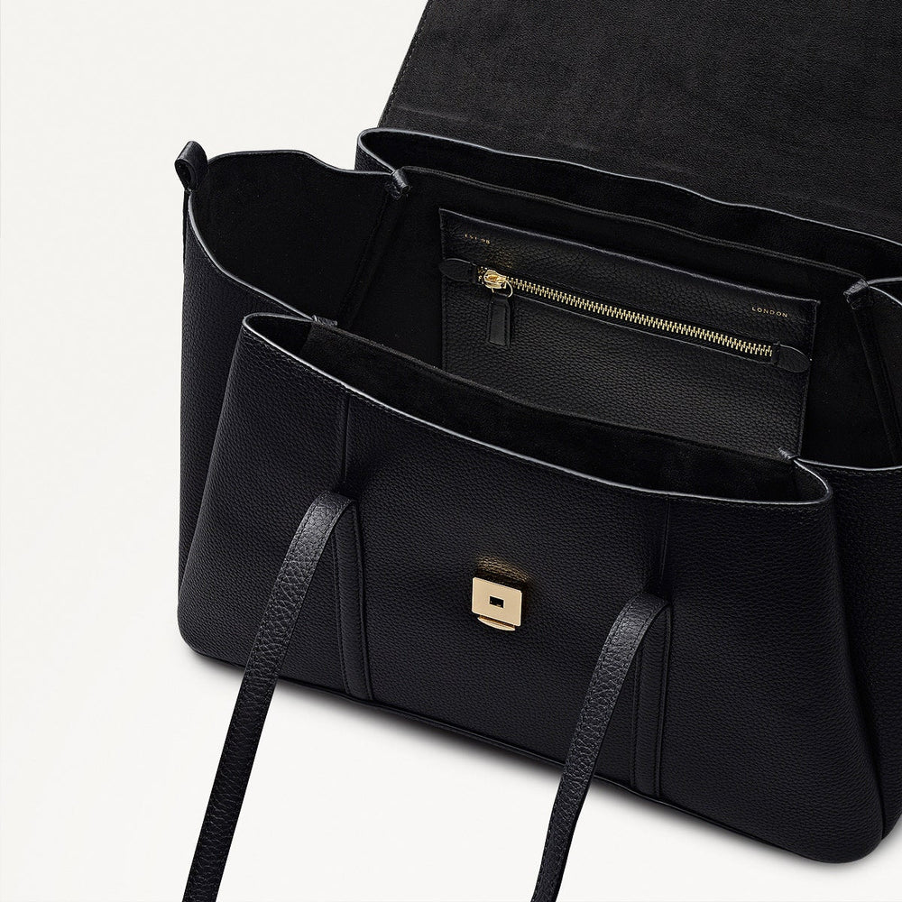 Black Large Flapover Shoulder Bag | Radley London outlet