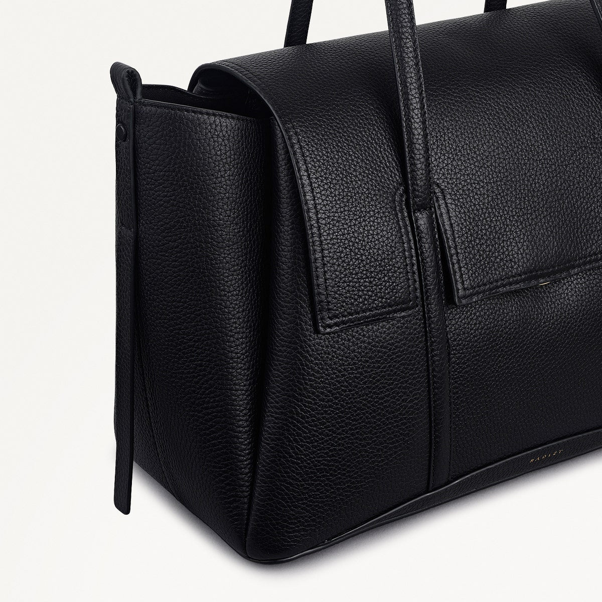 Black Large Flapover Shoulder Bag | Radley London outlet