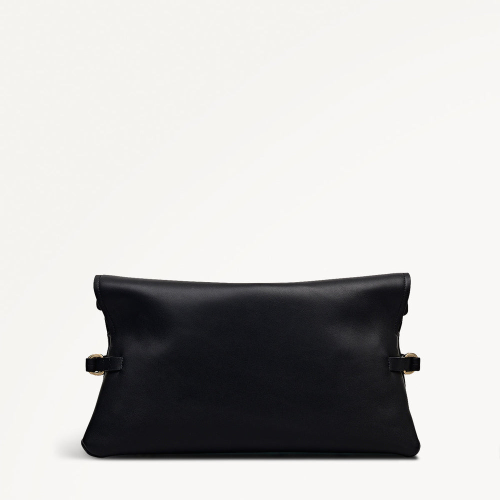 Black Large Flapover Clutch Bag | Radley London online