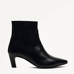 Black Clean Curve Heel Boot | Radley London Women