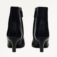 Black Clean Curve Heel Boot | Radley London Women