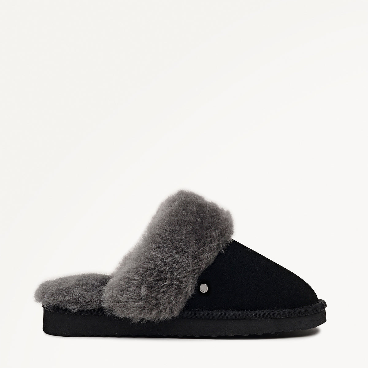 Black Classic Shearling Cuff Mule | Radley London sale