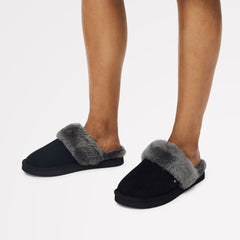 Black Classic Shearling Cuff Mule | Radley London sale