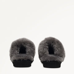Black Classic Shearling Cuff Mule | Radley London sale