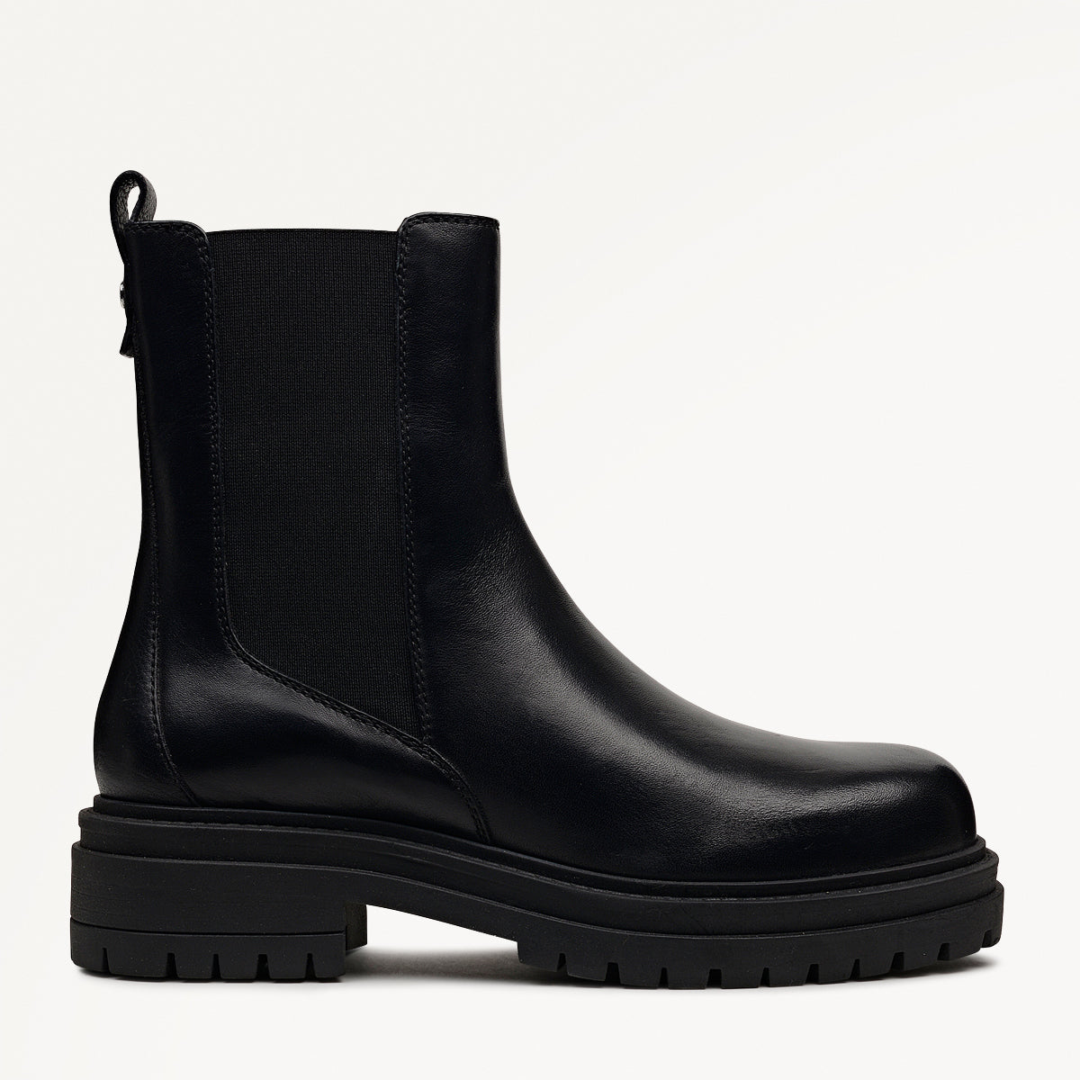 Black Chunky Square Toe Chelsea Boot | Radley London for sale