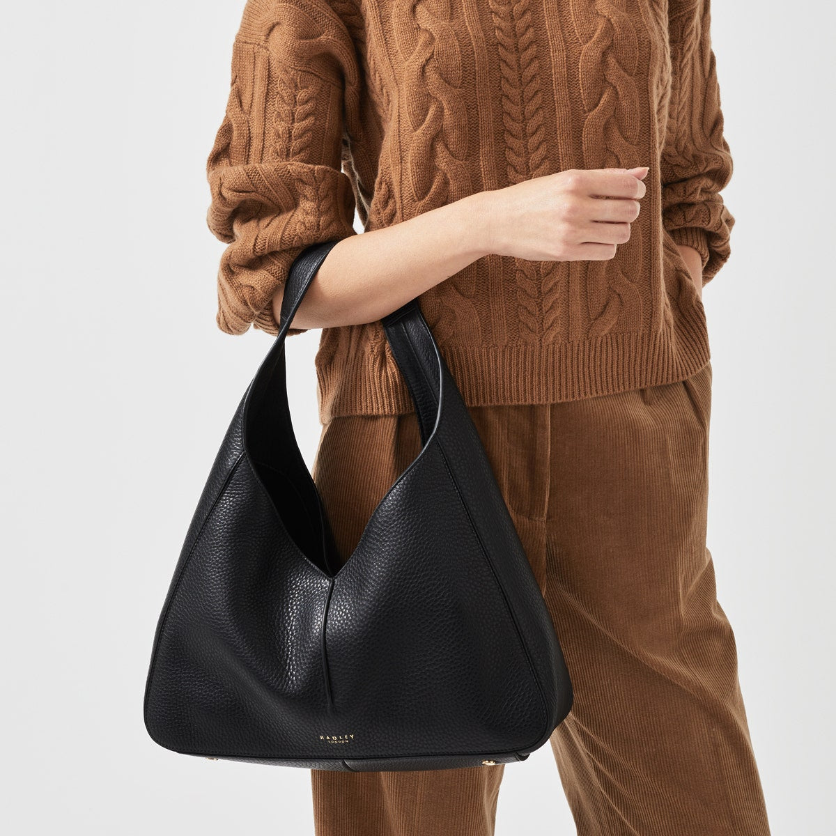 Black Large Open Top Shoulder Bag | Radley London sale
