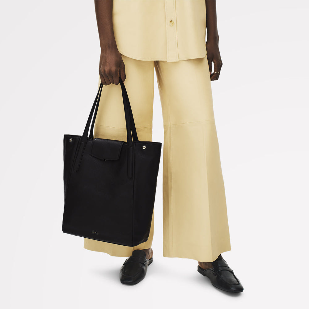 Black Large Flapover Tote | Radley London on sale